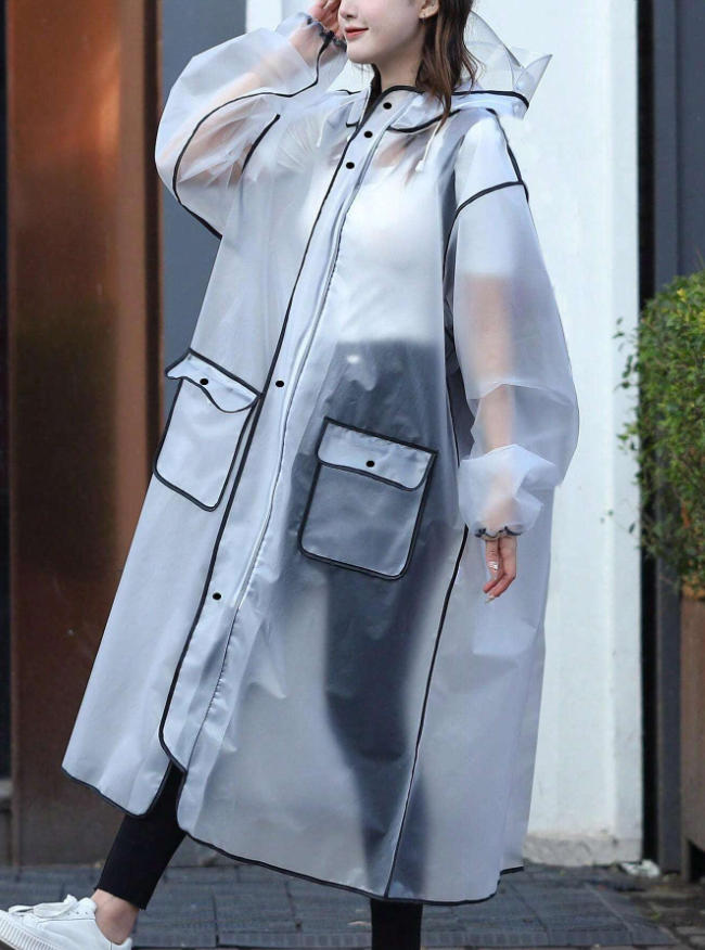 Women'S Fashion Raincoat - ファッション多機能レインコートロング全身防雨レインコート女性用厚手レインコート防水防風レイン