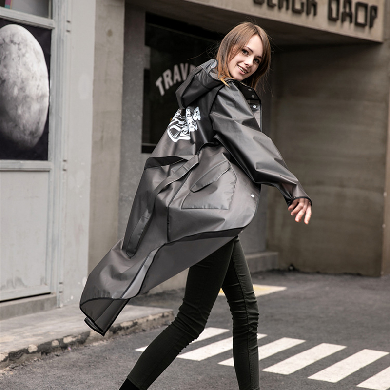 2021 ファッション大人のロングレインコート女性男性レイン - Women'S Fashion Raincoat のレビューと価格