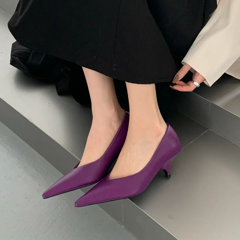 蘇嘉倫 2025 春新作 レディース パンプス ファッション - Women Fashion Trend 2025 のレビューと価格