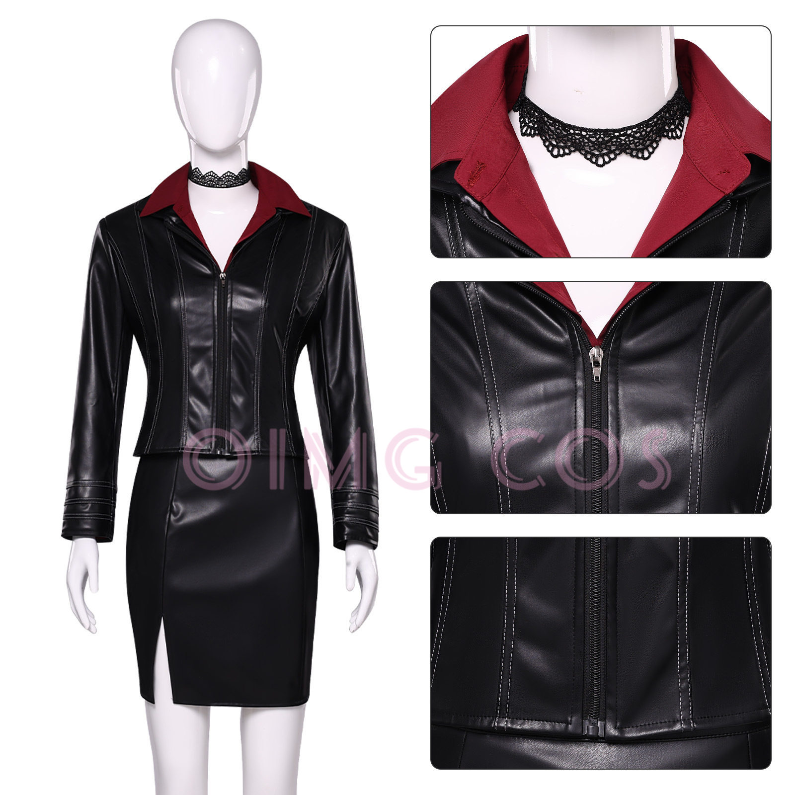 ゲーム レジデント イービル エイダ ウォン レザー ジャケ - Women'S Fashion Leather Jacket のレビューと価格
