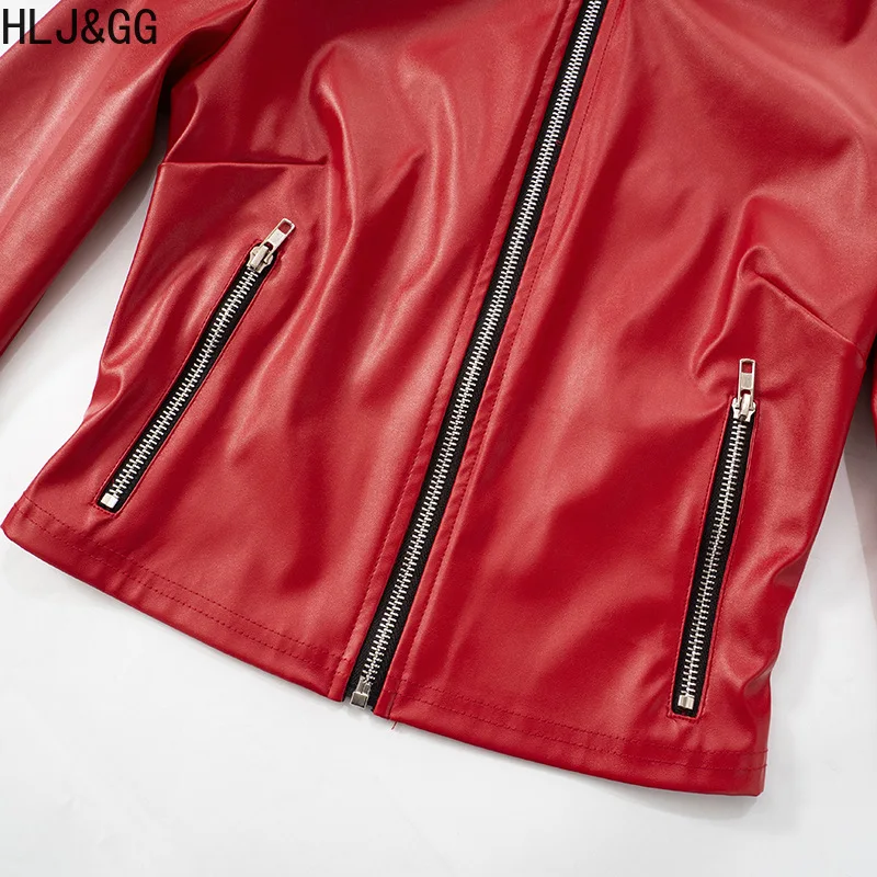 Hlj & gg-女性用ツーピースレザージッパーセット、長袖 - Women'S Fashion Leather Jacket のレビューと価格