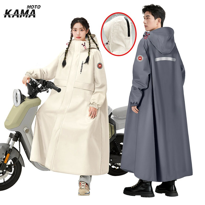 ホットレインコートロングフルボディ防水MTBロード自転車シン - Women'S Fashion Raincoat のレビューと価格