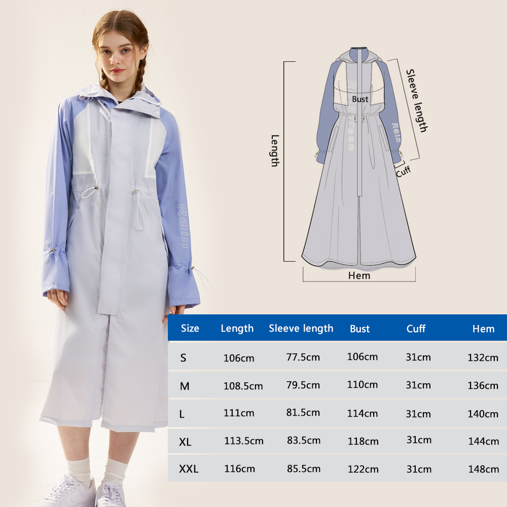 2026年新作ロングトレンチコート レディース 防水 ウィン - Women'S Fashion Raincoat のレビューと価格
