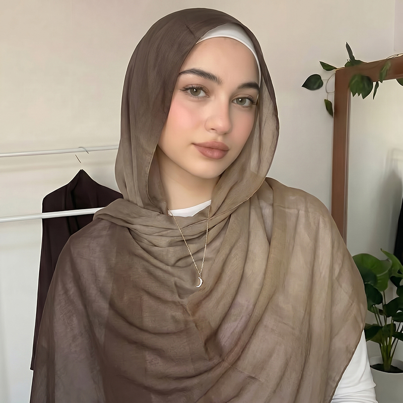 ファッションムスリムヒジャブオンブレスカーフソフトで快適なヘ - Women'S Fashion Gifts のレビューと価格