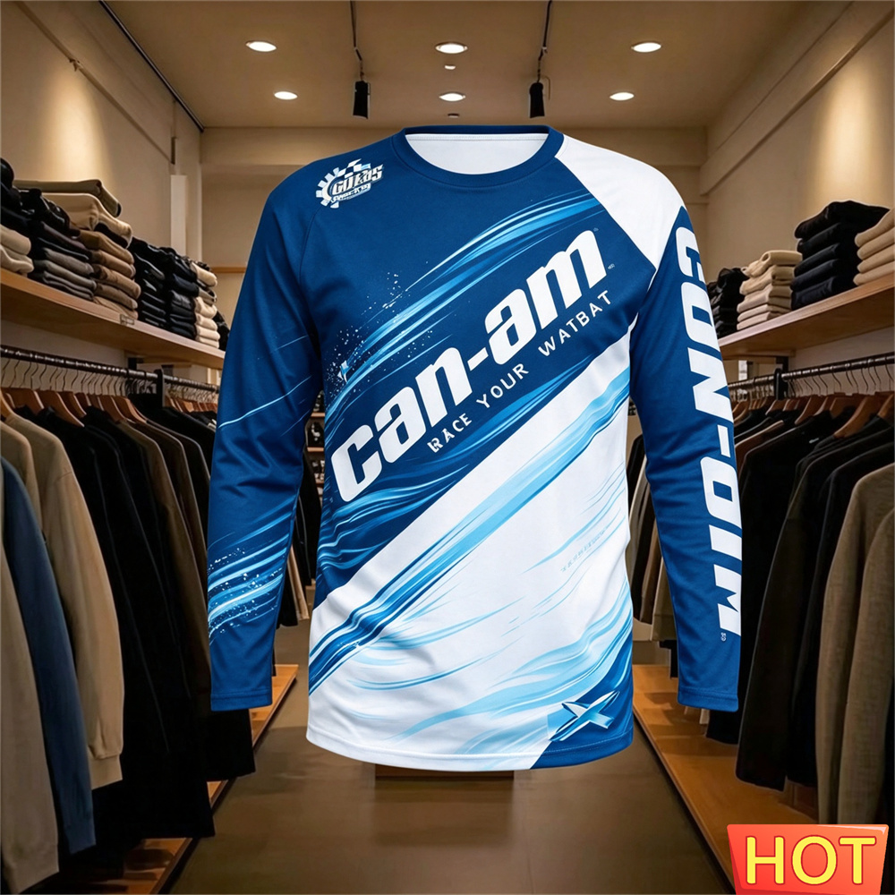 バイクレース用長袖ラウンドネックTシャツ、男女兼用、ファッシ - Women Fashion Images のレビューと価格