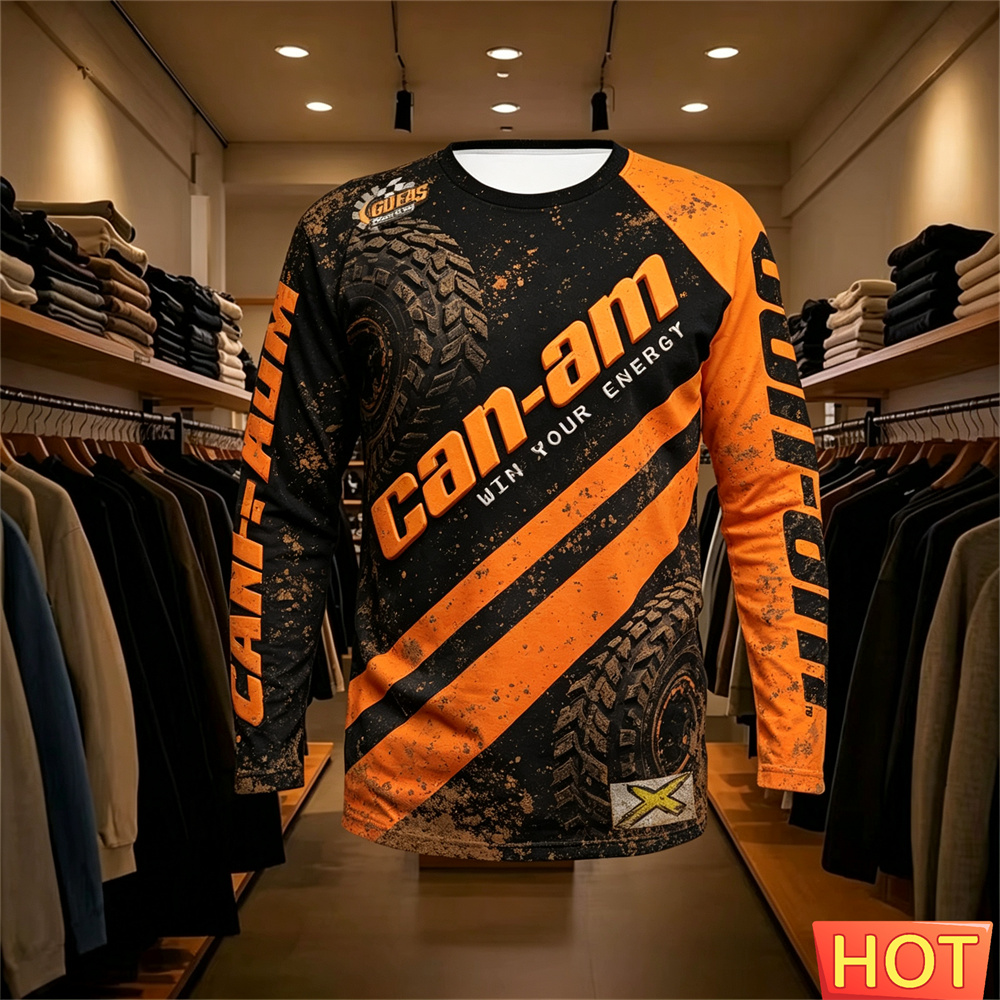 バイクレース用長袖ラウンドネックTシャツ、男女兼用、ファッシ - Women Fashion Images のレビューと価格